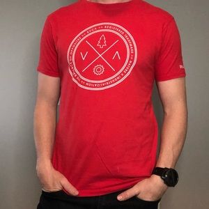 Red RVCA T Shirt